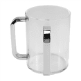 thumbnail image 2 of Hand Washing Cup Acrylic Round Wash with Two Handles for Jewish Prayer, 2 of 10