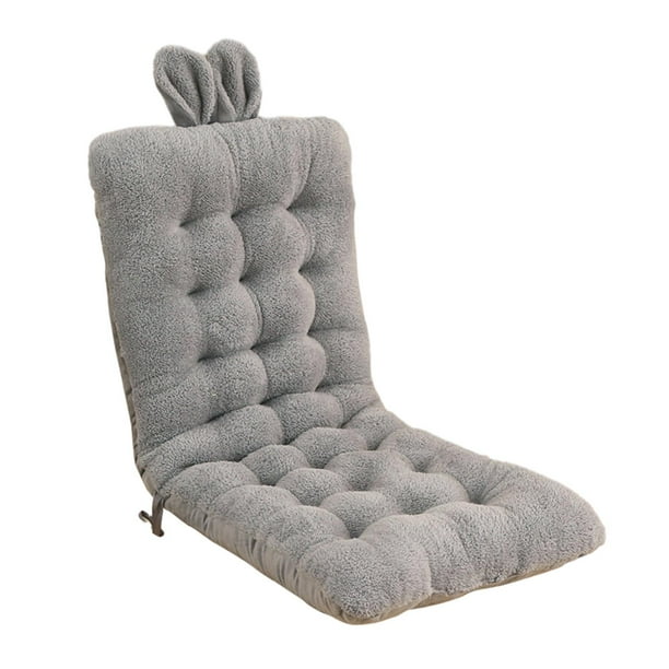 Cojín para silla con respaldo Kusrkot Cojín del asiento Gris