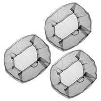 Uxcell 3Pcs Mesh Electric Fan Dust Cover Protection Cover Washable Dustproof Finger Protector Net Black 25.6 Inch