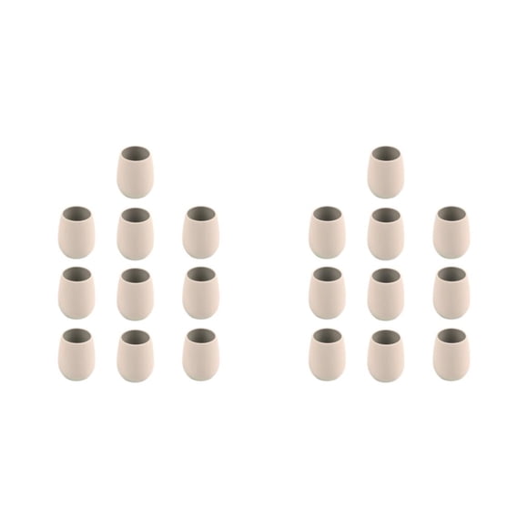 Toystoory 10 piezas de taza de agua de silicona para niños, a prueba de golpes, inodoro, lavable, de Color sólido, para bebidas de vino, Type4 NO4