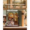 thumbnail image 3 of Kit Book Nook CUTEBEE Gallery Bookstore, rompecabezas 3D de madera, 3 of 7
