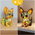 thumbnail image 2 of HzyK Chihuahua Lamp, Novelty Dog lamp, Dogs Series Art Night Light, Vintage Pet Dogs Themed Tabletop LED Night Light for Home Decor, Fun Gift for Pet Lovers, Family, Friends, 2 of 7