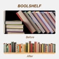 thumbnail image 2 of Bookends Decorative Book Ends-Casewin Metal Black Heavy Duty Man Bookend Studious Reading Book end Bookshelf Decor for Bedroom Library Office School Book Display Desktop Organizer Adults Kids Gift, 2 of 7