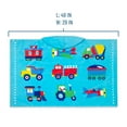 thumbnail image 4 of Wildkin Kids Hooded Beach Towel Poncho for Boys and Girls (Trains, Planes & Trucks Blue), 4 of 7