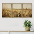 thumbnail image 4 of Hieng Cuadros De Pared De Sala, 3 Piece Canvas Wall Art Woodland Nursery Decor Forest Rivers Canvas Prints Home Artwork Decoration for Living Room,Bedroom(only canvas), 4 of 6