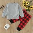 thumbnail image 7 of FDDMis White Outfit for Baby Boy Cute Toddler Girl Outfits Toddler Clothing Set for Girls Toddler Clothing 3t Toddler Lounge Set Top Christmas Gifts, 7 of 7