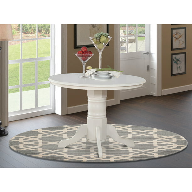 Shelton 42 Inch Round Pedestal Dining, 42 Inch Round Dining Room Table With Leaf