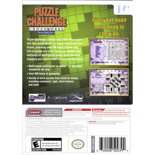 Labels for matches crossword