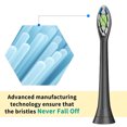 thumbnail image 3 of Clean Replacement Electric Toothbrush Replacement Brush Heads, 4 Brush Heads, 3 of 5