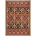 thumbnail image 4 of SAFAVIEH Veranda Moriah Southwestern Indoor/Outdoor Area Rug, 8' x 11'2", Red/Chocolate, 4 of 11