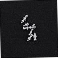 thumbnail image 4 of CHICHUMID Silver Turntable Headshell Mounting Kit 6Pcs for Phonograph Screw, 4 of 6