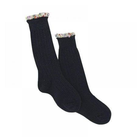 

Baby Girls Boys Cotton Uniform Knee High Socks Tube Ruffled Stockings