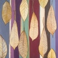 thumbnail image 3 of Pinto, Patricia 20x20 Black Modern Framed Museum Art Print Titled - Leaves And Stripes I, 3 of 5