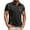 Black, variant on Polo Shirts for Men 3-Button Summer Casual Short Sleeve Mens T-Shirts with Pocket Dress Shirts