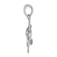 thumbnail image 2 of Auriga Fine Jewelry 925 Sterling Silver Rhodium-Plated Polished and Satin Swordfish Pendant (L-29 mm, W-54.5 mm), 2 of 6