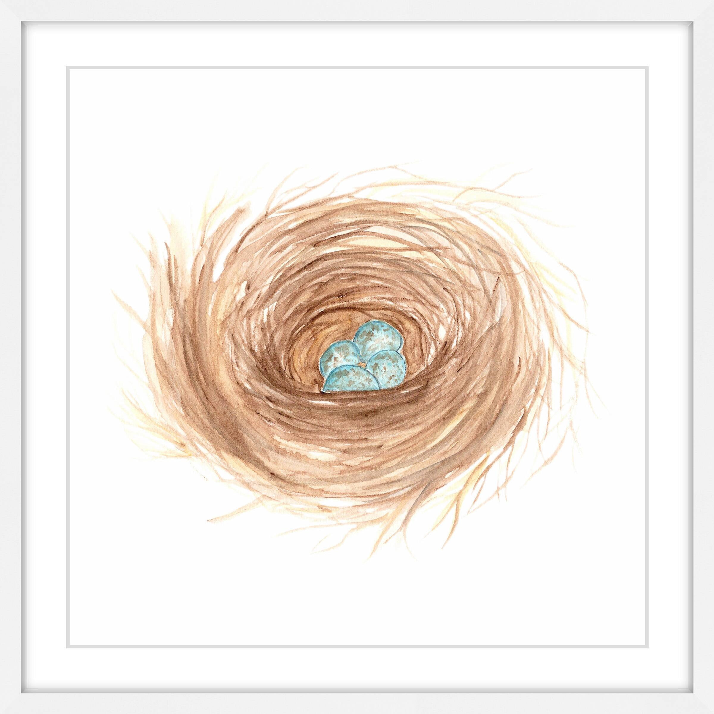 "Nest" Framed Painting Print