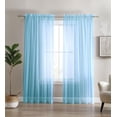 thumbnail image 1 of Sheer Window Panel Curtain- 2 Pack, 1 of 3