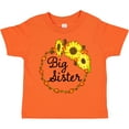 thumbnail image 3 of Inktastic Big Sister Sunflower Wreath Boys or Girls Toddler T-Shirt, 3 of 5