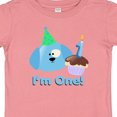 thumbnail image 4 of Inktastic 1st Birthday Puppy Blue Boys Baby T-Shirt, 4 of 5