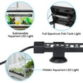 thumbnail image 6 of Tawatiler 24/7 Mode Submersible LED Aquarium Light, 16W Full Spectrum Hidden Fish Tank Light with 3 Rows Beads 7 Colors Auto on off Sunrise-Daylight-Moonlight, Adjustable Timer Brightness, 6 of 8