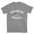 thumbnail image 1 of Burlington Kentucky Patriot Men's Cotton T-Shirt, 1 of 1