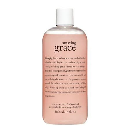 - Philosophy Amazing Grace Shampoo, Shower Gel & Bubble Bath, 16 Oz
