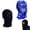 Black,blue, variant on Distressed Balaclava 2 Pack, Colorful High Street Knit Hat, Warm Pullover Face Mask for Hip-Hop & Outdoor