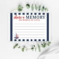 thumbnail image 2 of Koyal Wholesale Share a Memory Cards, Nautical Sailboat Cards for Wedding, Baby Life Memories, 4" x 6", 52-Pk, 2 of 5