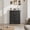 Black, variant on 5-Drawer Dresser for Bedroom, 41.3" Tall Vertical Wooden Chest of Drawers with Large Storage, Freestanding Closet Organizer for Living Room-Gray
