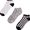 Black Check, variant on Muk Luks Women's Low Cut Sock, 3 Pair