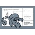 thumbnail image 6 of Markwort Vettex Doubleguard Mouthguard for Football - Adult, Graphite, 6 of 7