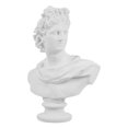thumbnail image 1 of Artistic Flower Pot Creative Vase Planter Pot Apollo Sculpture Decor (White), 1 of 6