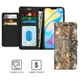 thumbnail image 3 of CoverON Apple iPhone 12 Mini Wallet Case, RFID Blocking Vegan Leather 6x Card Slot Holder Cover Flip Folio Phone Pouch, Camo, 3 of 7