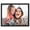 Black, variant on 24x19 White Wood Picture Frame - UV Acrylic, Foam Board Backing, Hanging Hardware