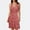 H-Red, variant on Plus Size Fashion Women Teacher Dresses Solid Short Sleeve V Wrap Summer Dress Neck Casual Long Dress