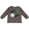 thumbnail image 3 of Inktastic Dad's Golf Buddy with Golf Ball Boys or Girls Long Sleeve Toddler T-Shirt, 3 of 5