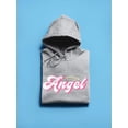 thumbnail image 3 of Angel Quote With Ring Hoodie Women -Image by Shutterstock, Female Large, 3 of 4