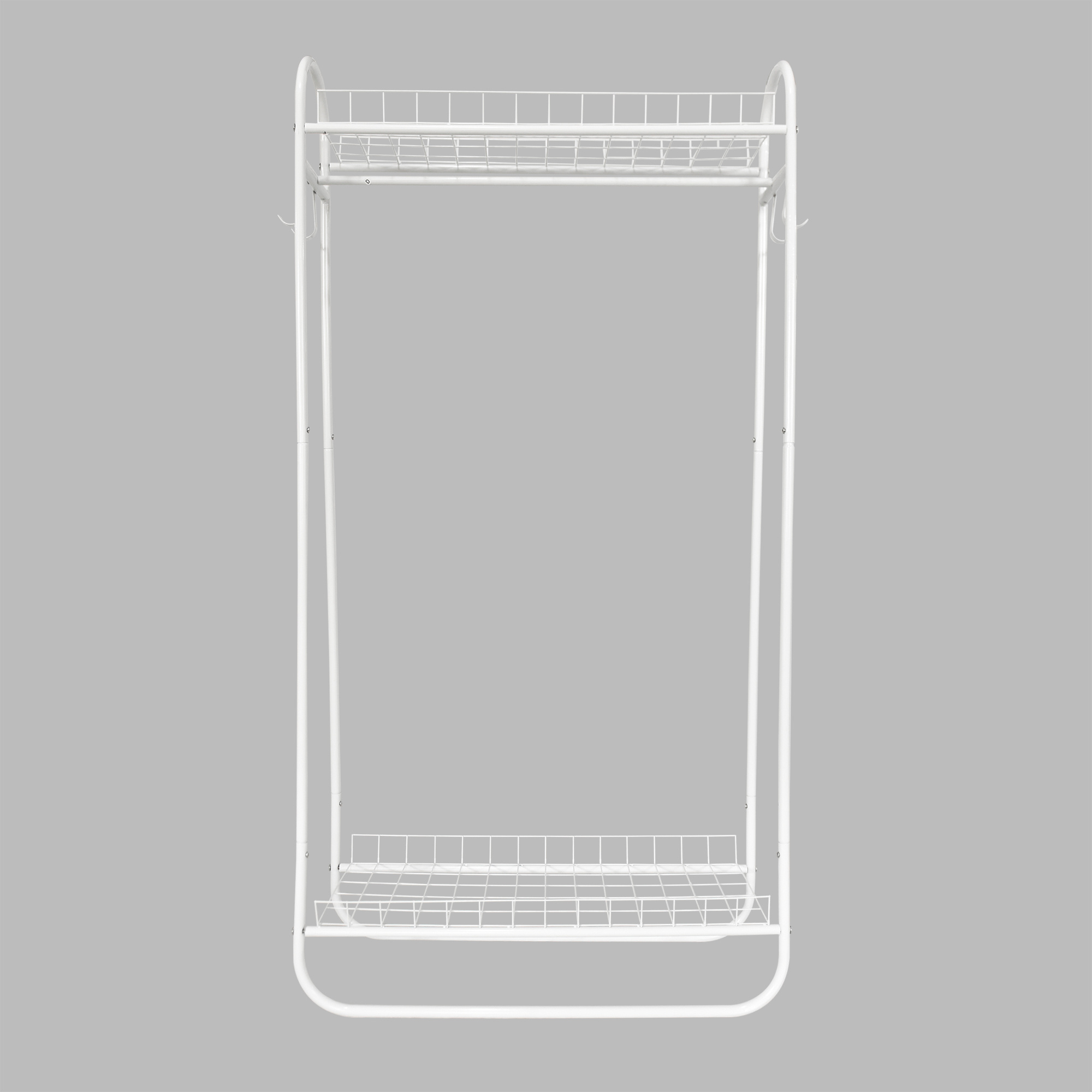 Buy Double Hanging Garment Rack,Clothing Garment Rack Metal Heavy Duty