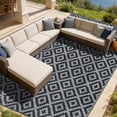 thumbnail image 4 of Outdoor Rug for Patio,Waterproof Reversible,Non-Slip Large Area Rug for Camping, RV, Deck, Balcony, Backyard, Multiple Sizes & Patterns, 4 of 5
