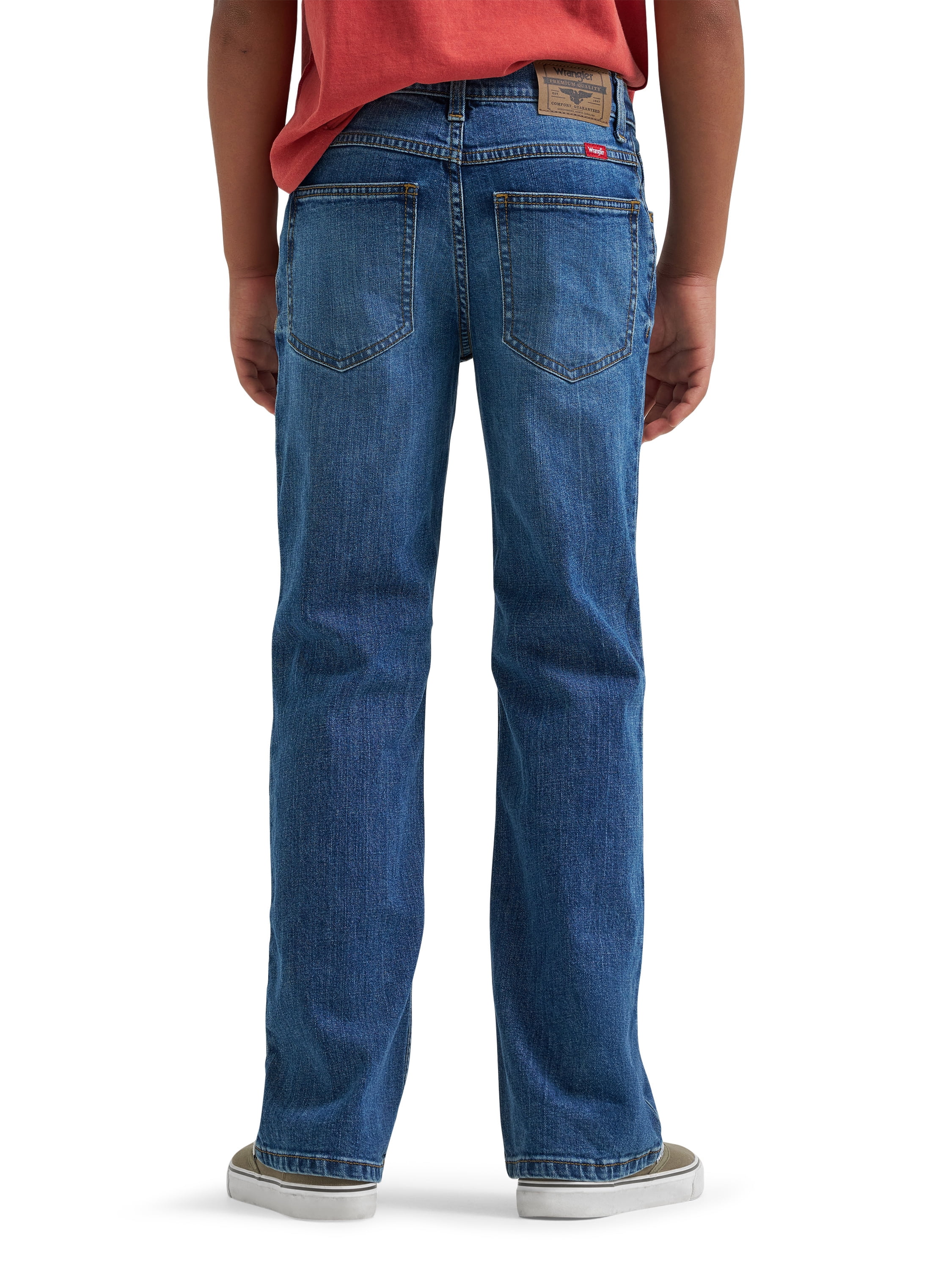 Wrangler Boys Bootcut Denim Jeans, Sizes 4-16 & Husky