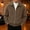 Khaki, variant on Mens Corduroy Bomber Jacket with Pocekts Full Zip Lapel Long Sleeve Lightweight Casual Shirt Jacekt Khaki XL
