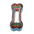 Labor Day Sale Biscuit Moulds,5pcs/set Dog Bone Shaped Cookie Cutter