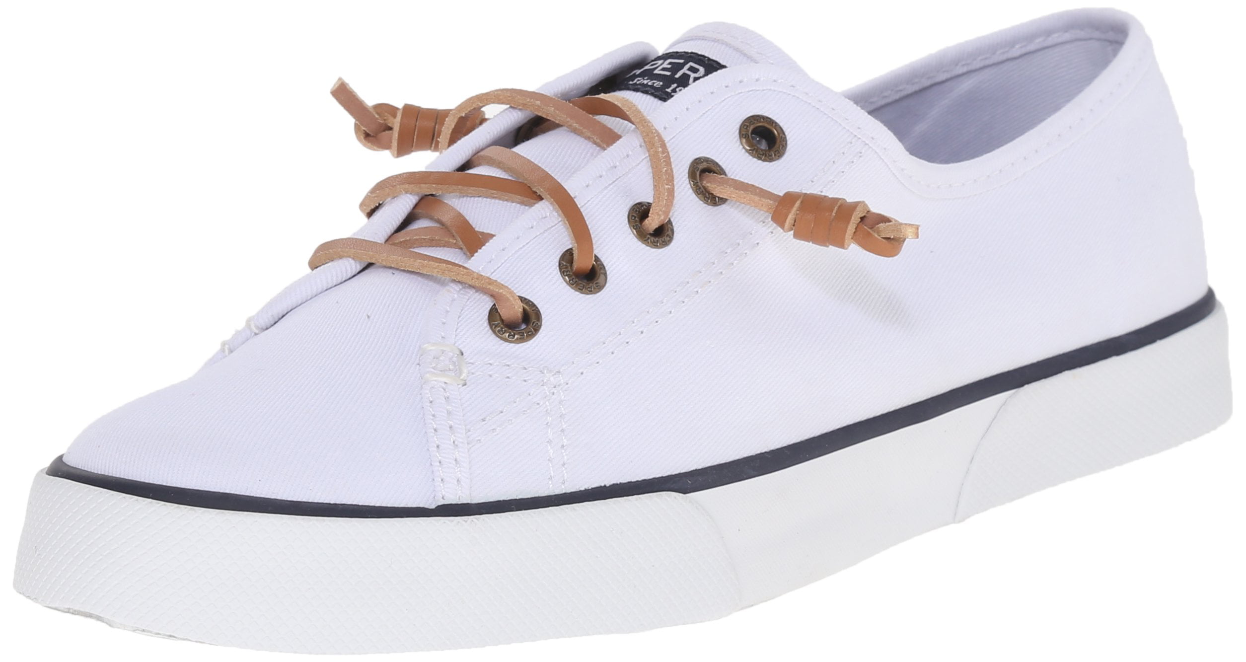 SPERRY Womens Pier View Nubuck Casual Sneakers,