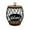 Black, variant on Riforla Coffee Pod Holder Coffee with Wooden Lid Coffee Pod Container Organizer for Home Countertop Hotel Family Food Storage Black 15x19cm