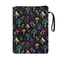 thumbnail image 2 of HELLHERO Colorful Mushroom Pattern Design Book Sleeve Book Cover Sleeve for Decorative Design Book Storage Bag Polyester with Handle and Washable, 2 of 8