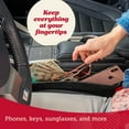 thumbnail image 2 of LUSSO GEAR 2 in 1 Car Seat Gap Organizer | Universal Fit | Storage Pockets Adjust | 2 Set Car Seat Crevice Storage Box | Helps Reduce Distracted Driving &amp; Holds Phone Money Cards Keys, 2 of 7