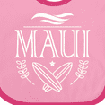 thumbnail image 4 of Inktastic Maui Hawaii Surfing Boys or Girls Baby Bib, 4 of 4