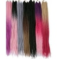 thumbnail image 2 of Crochet Ombre Braid Hair Extensions for Women and Girls - 22 Roots/Pack, 2 of 23