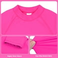 thumbnail image 3 of BIG ELEPHANT 3 Pack Kids Short Sleeve Rash Guard Shirt UPF 50+ Protection Swimwear Quick Dry Swim Tee Youth Rashguard, 3 of 5