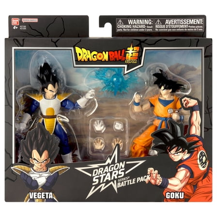 Dragon Ball Dragon Stars Series Battle Pack Vegeta vs Goku Action Figure 2-Pack